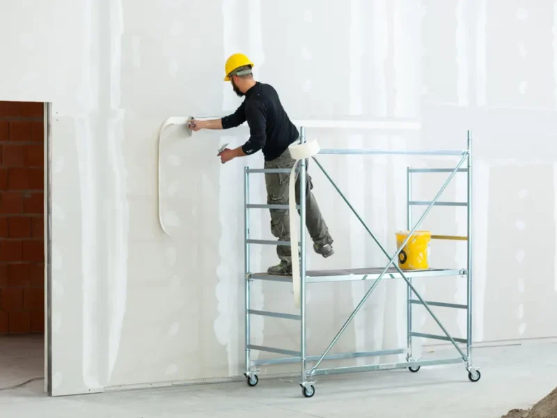 Gypsum board installation and finishing